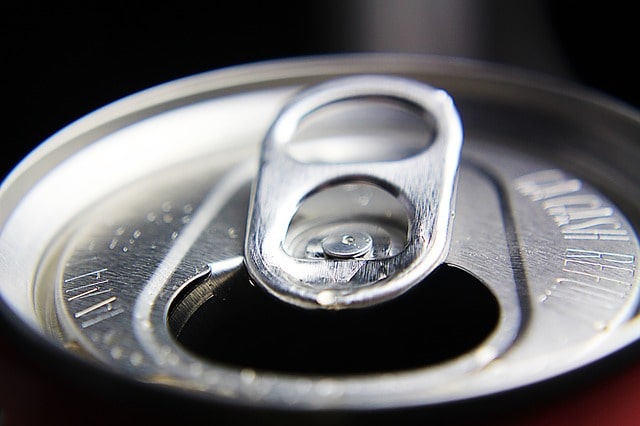 Läskburk av aluminium